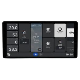 Shelly Display X2i 6.95 Wi-Fi Bluetooth Smart Home Control Panel Silver