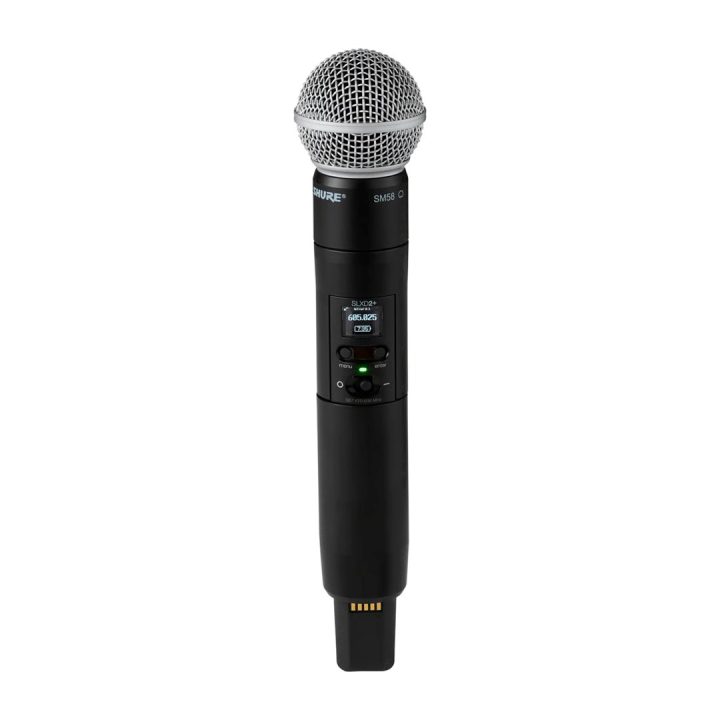 Shure SLXD24+E/58-G65 - digital wireless system with a handheld transmitter/microphone (470–606 MHz)