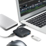 TP-Link UH400 USB 3.2 Gen 1 (3.1 Gen 1) Type-A 5000 Mbit/s Black