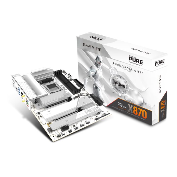 SAPPHIRE PURE X870A WIFI 7 Motherboard