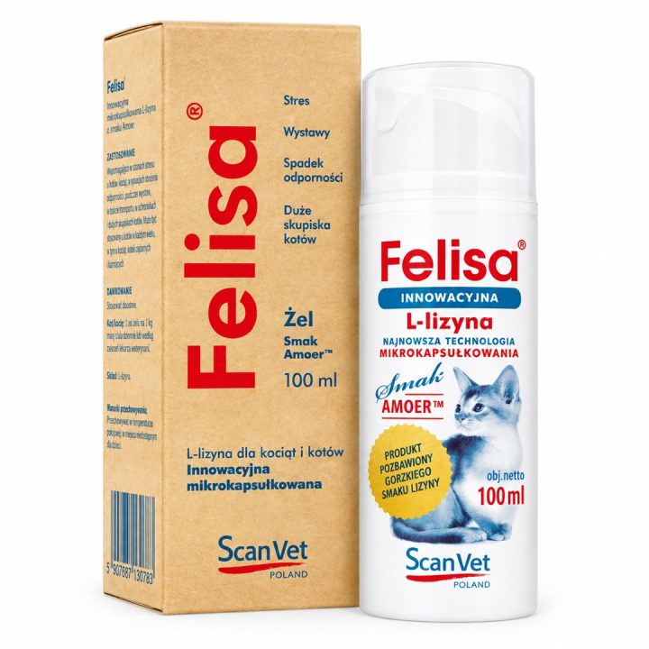 SCANVET Felisa - dietary supplements for cats - 100ml