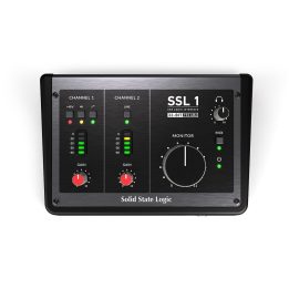 Solid State Logic SSL 1 - USB-C audio interface with 2 inputs and 2 outputs