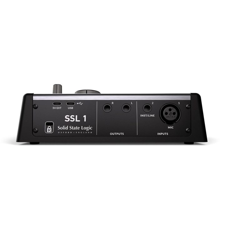 Solid State Logic SSL 1 - USB-C audio interface with 2 inputs and 2 outputs