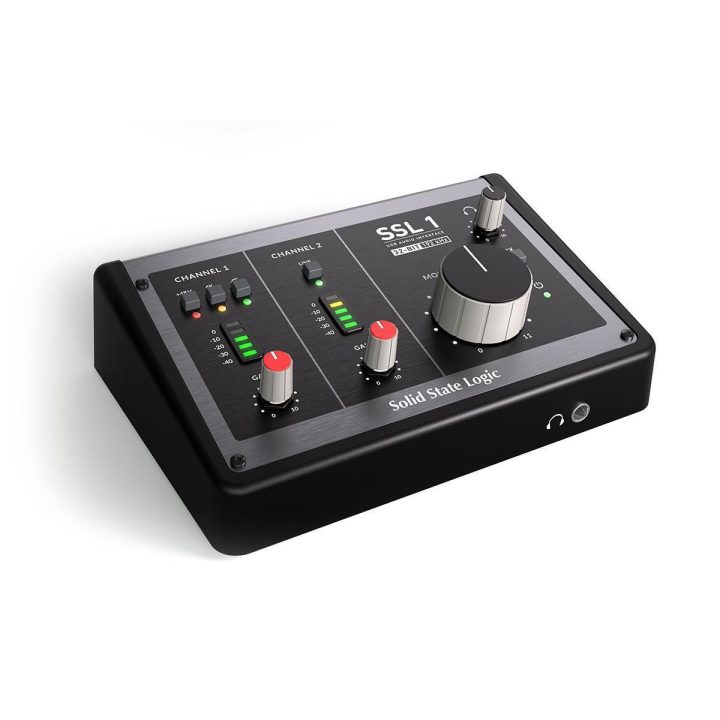 Solid State Logic SSL 1 - USB-C audio interface with 2 inputs and 2 outputs