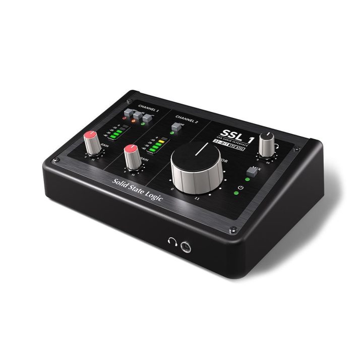 Solid State Logic SSL 1 - USB-C audio interface with 2 inputs and 2 outputs