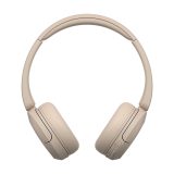 Sony WH-CH520 Headset Wireless Head-band Calls/Music USB Type-C Bluetooth Charging stand Cream