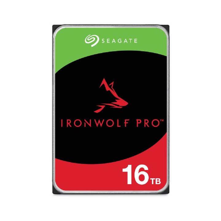 Seagate IronWolf Pro internal hard drive 16 TB 256 MB 3.5 Serial ATA III (ST16000NT001)