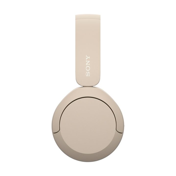 Sony WH-CH520 Headset Wireless Head-band Calls/Music USB Type-C Bluetooth Charging stand Cream