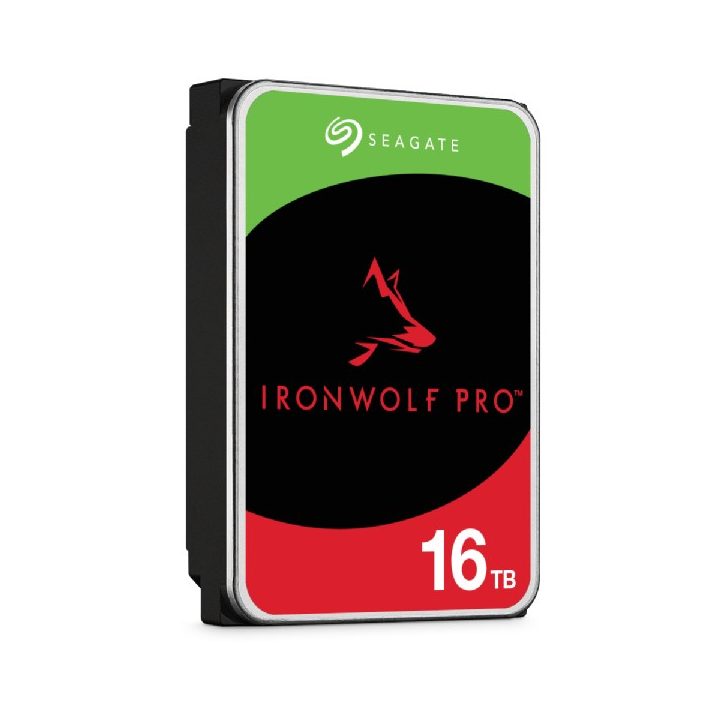 Seagate IronWolf Pro internal hard drive 16 TB 256 MB 3.5 Serial ATA III (ST16000NT001)