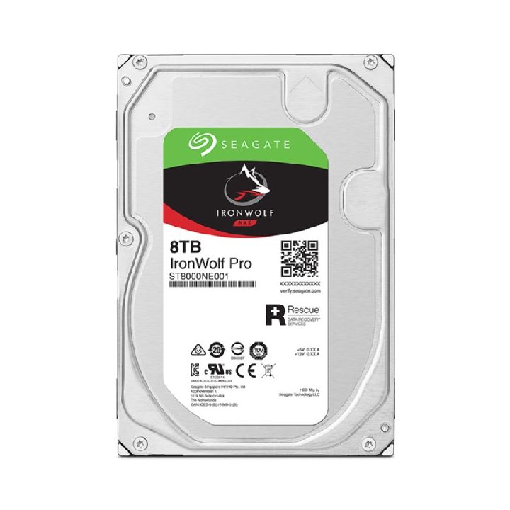 Seagate IronWolf Pro ST8000NT001 internal hard drive 3.5 8 TB Serial ATA III