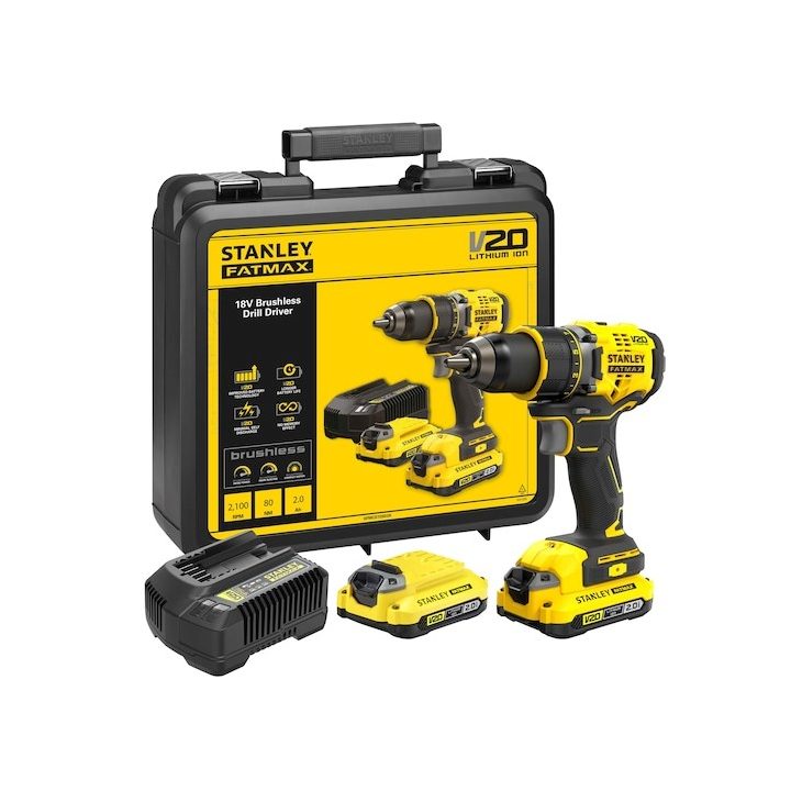 18V SFMCD720D2K STANLEY drill/driver