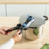 Pressure cooker TEFAL SECURE TRENDY 6L + stainless steel basket