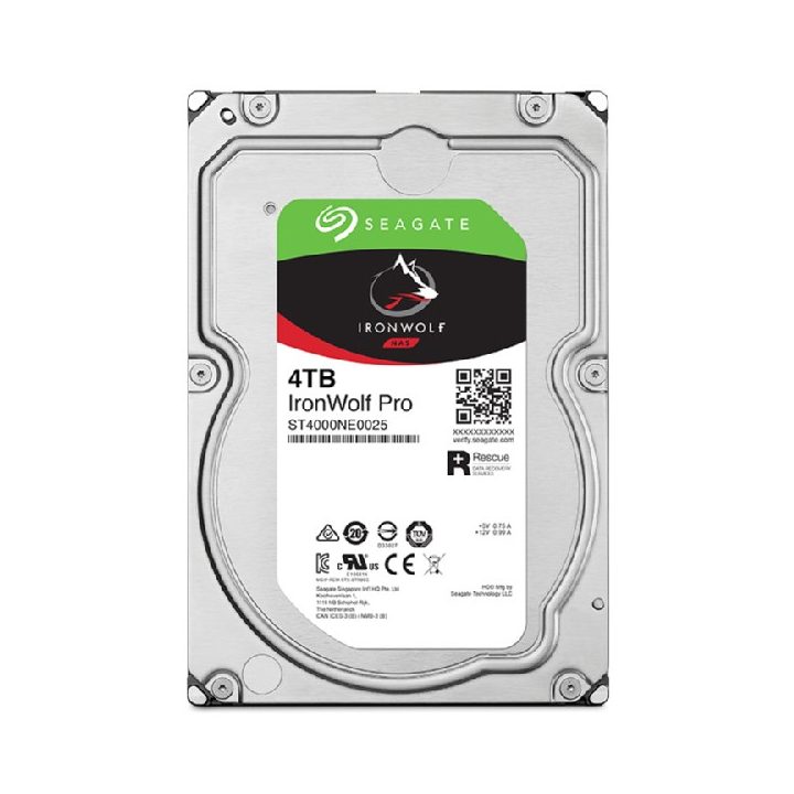Seagate IronWolf Pro ST4000NT001 internal hard drive 4 TB 7200 RPM 256 MB 3.5