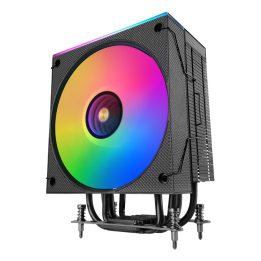 Mars Gaming MCPU-LCD Processor Air cooler 12 cm Black 1 pc(s)
