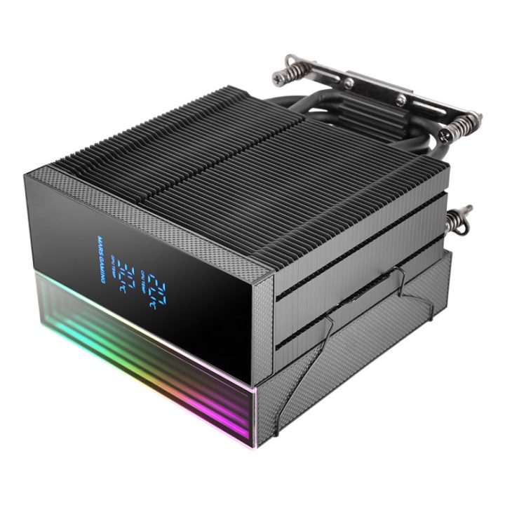 Mars Gaming MCPU-LCD Processor Air cooler 12 cm Black 1 pc(s)
