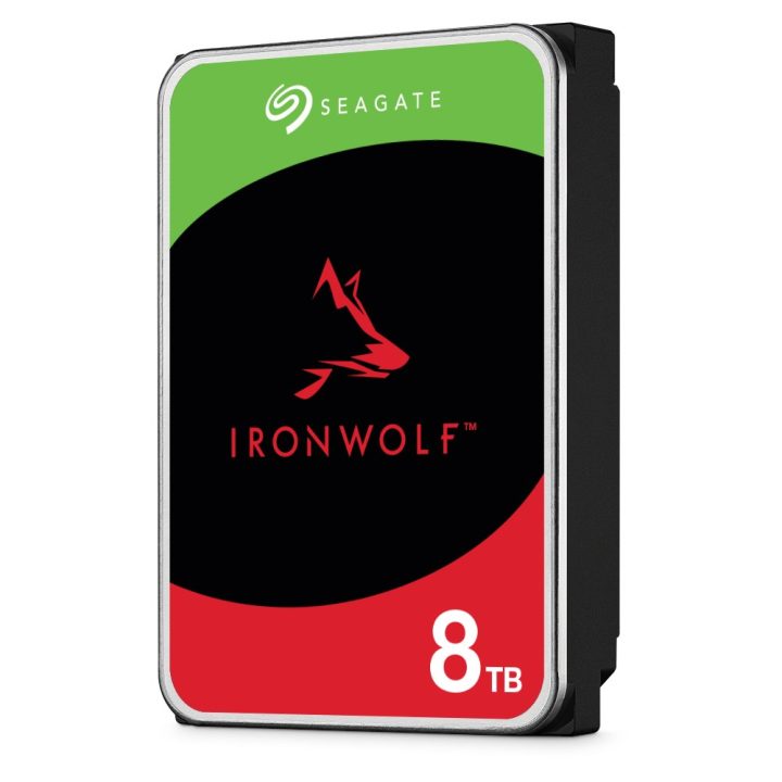 Seagate IronWolf internal hard drive 8 TB 256 MB 3.5 Serial ATA III (ST8000VN004)