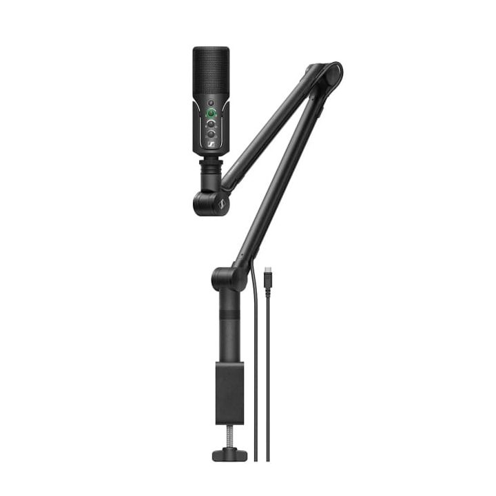 Sennheiser Profile Streaming Set - USB-C microphone with adjustable arm for podcasting and streaming