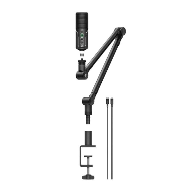 Sennheiser Profile Streaming Set - USB-C microphone with adjustable arm for podcasting and streaming