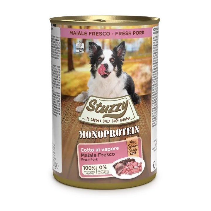 STUZZY Monoprotein Pork - wet dog food - 400 g