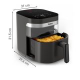 Tefal Easy Fry Infrared EY832HE0 fryer Single 7 L Stand-alone 2020 W Hot air fryer Dark Grey