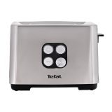 Tefal Equinox TT420D 7 2 slice(s) Black Stainless steel
