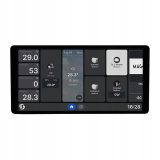 Shelly Display X2i 6.95 Wi-Fi Bluetooth Smart Home Control Panel Black