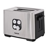 Tefal Equinox TT420D 7 2 slice(s) Black Stainless steel