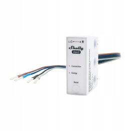 SHELLY WiFi 3EM-63W Gen3 1/3-Channel Power and Energy Meter White