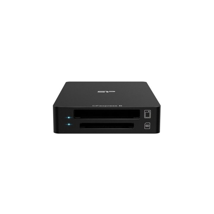 Memory Card Reader SILICON POWER CreatePro BS10 CFexpress Type B and SD 4.0 10Gbps Black