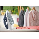 Tefal Express Steam FV2837 Dry & Steam iron Cerilium soleplate 2400 W Blue Grey White