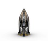 Tefal FV9865E0 iron Dry & Steam iron Durilium Autoclean soleplate 3000 W Black Gold
