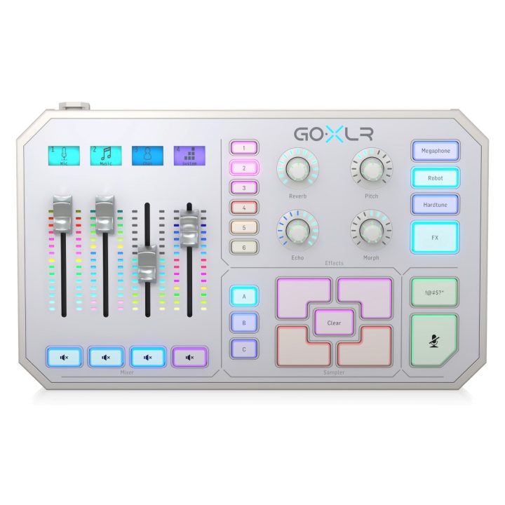 TC Helicon GO XLR-WH - USB audio mixer and interface white