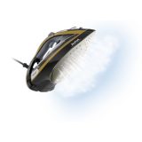 Tefal FV9865E0 iron Dry & Steam iron Durilium Autoclean soleplate 3000 W Black Gold