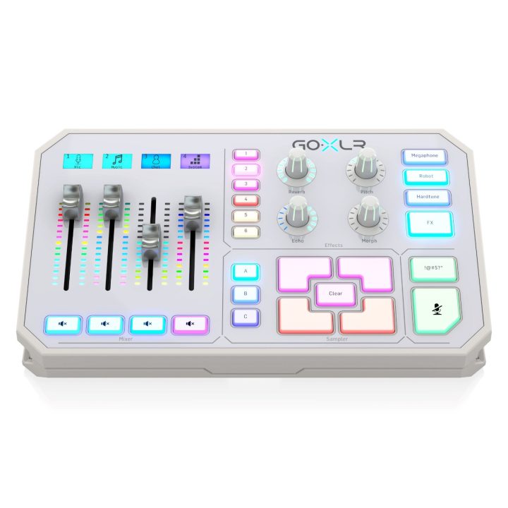 TC Helicon GO XLR-WH - USB audio mixer and interface white