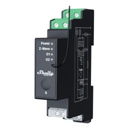 Shelly Qubino Wave Pro 2PM? electrical relay Black