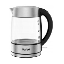 Tefal KI772D electric kettle 1.7 L 2400 W Stainless steel Transparent