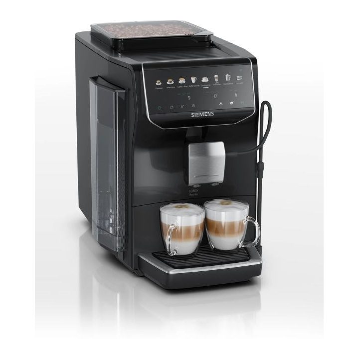Siemens EQ500 iAroma TP553E07 15 bar espresso machine | Piano black
