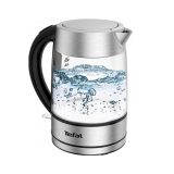 Tefal KI772D electric kettle 1.7 L 2400 W Stainless steel Transparent