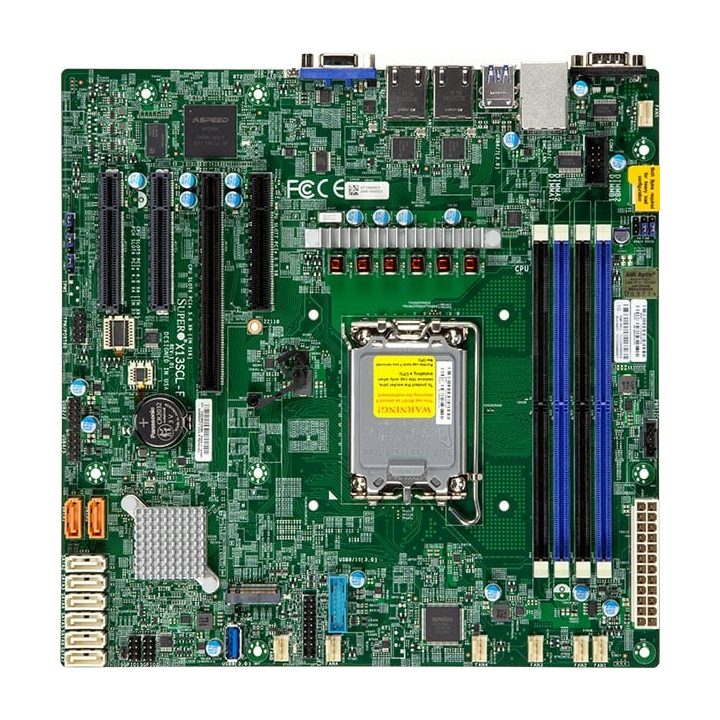 Supermicro X13SCL-F-B Bulk Intel C262 LGA 1700 micro ATX