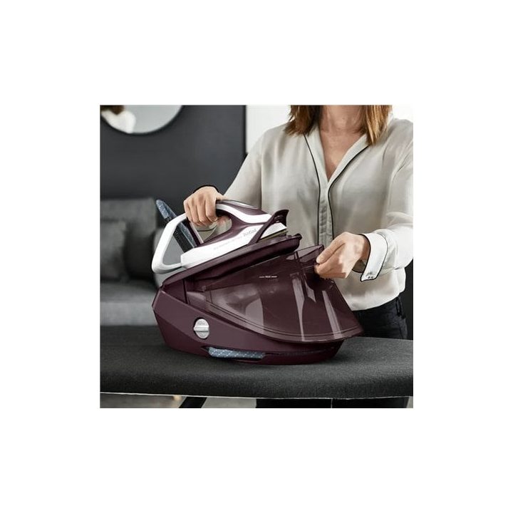 Tefal Pro Express Ultimate II GV9721 1.2 L Durilium AirGlide Autoclean soleplate Red White