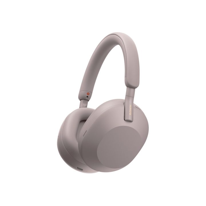 Sony WH-1000XM5 Smoky Pink - headphones pink