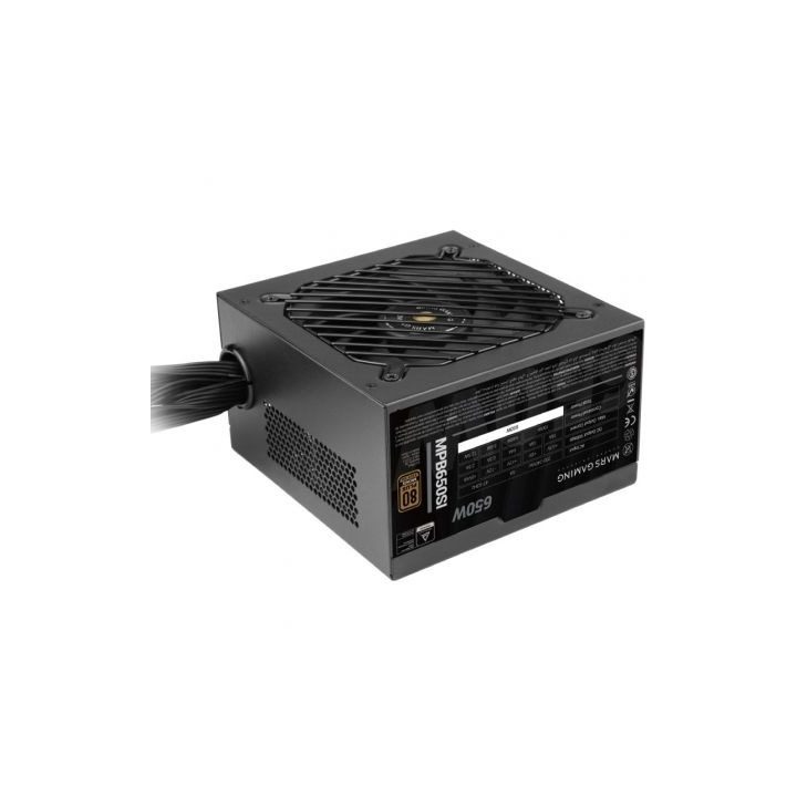 Mars Gaming MPB650SI power supply unit 650 W 24-pin ATX ATX Black