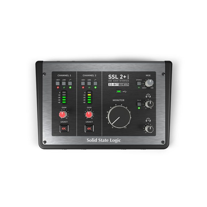 Solid State Logic SSL2+ MKII - Interfaz de audio USB-C 2x2