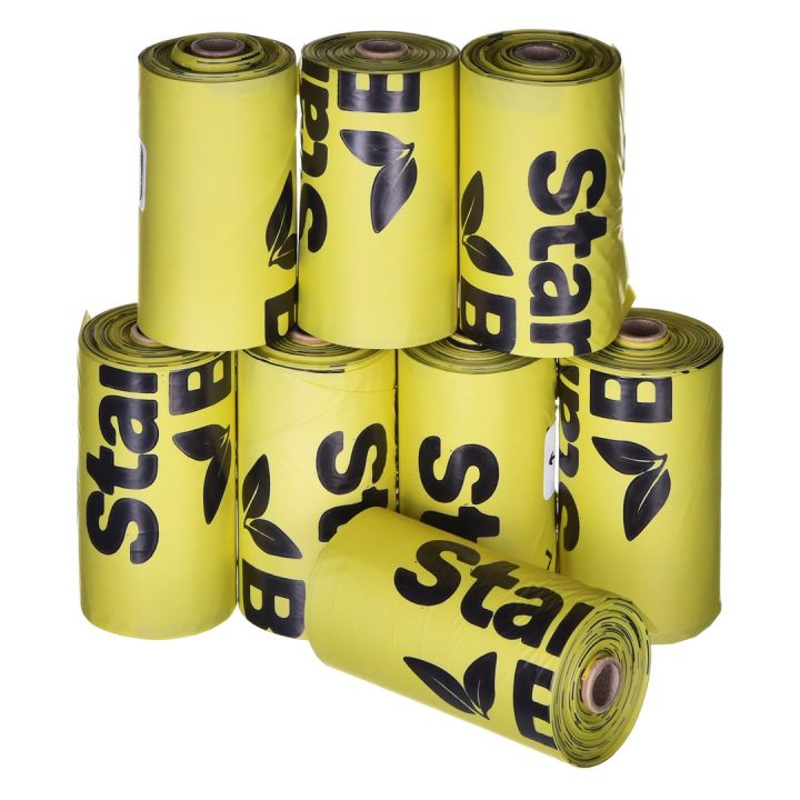 STARCH BAG - Dog poop bags - 8 x 15