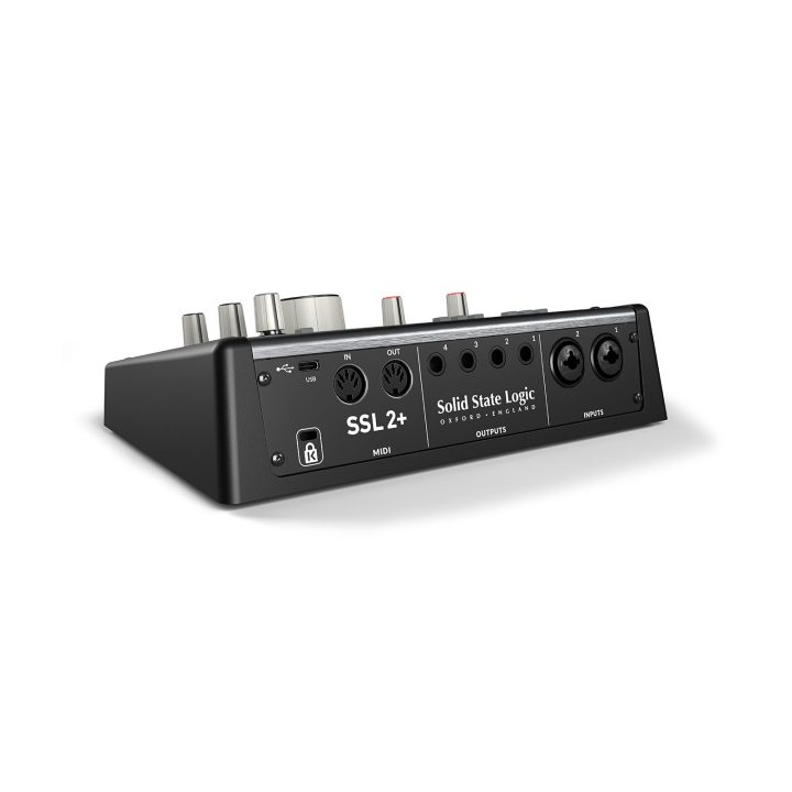 Solid State Logic SSL2+ MKII - Interfaz de audio USB-C 2x2