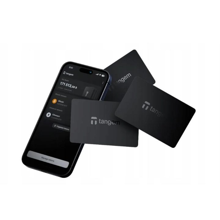 Tangem Wallet cryptocurrency wallet - 2 cards