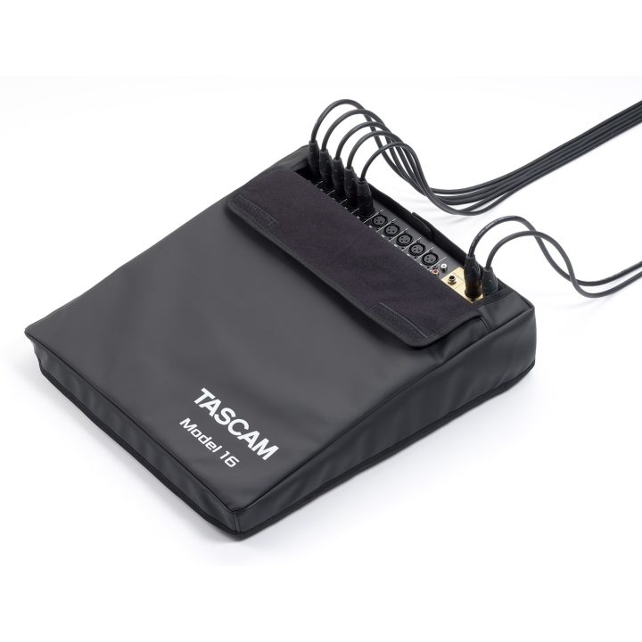 Tascam MODEL 16 audio mixer 16 channels 20 - 30000 Hz Black Gold Wood