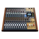 Tascam MODEL 16 audio mixer 16 channels 20 - 30000 Hz Black Gold Wood