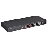 TP-Link 24-Port 10/100Mbps + 2-Port Gigabit Unmanaged PoE+ Switch