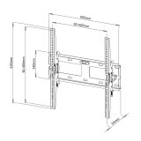 Techly 23-55 Wall Bracket for LED LCD TV Tilting ICA-PLB 131M